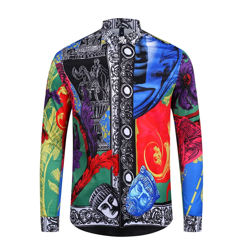 2019 New Mens Shirt Hawaiian Suit Men Summer Casual Slim Fit Long Sleeved Luxury Print Shirt Men Shirts For Man Free Shipping
2019 New Mens Shirt Hawaiian Suit Men Summer Casual Slim Fit Long Sleeved Luxury Print Shirt Men Shirts For Man Free Shipping