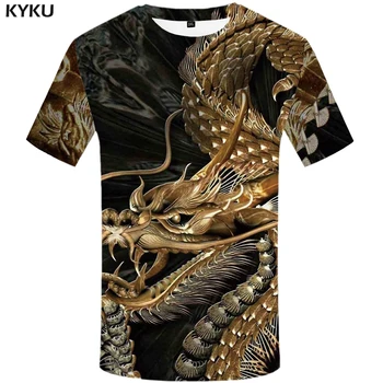 KYKU Brand Dragon T-shirt Men Animal Shirt Print Metal Tshirts Casual Harajuku Tshirt Printed Abstract Anime Clothes
KYKU Brand Dragon T-shirt Men Animal Shirt Print Metal Tshirts Casual Harajuku Tshirt Printed Abstract Anime Clothes