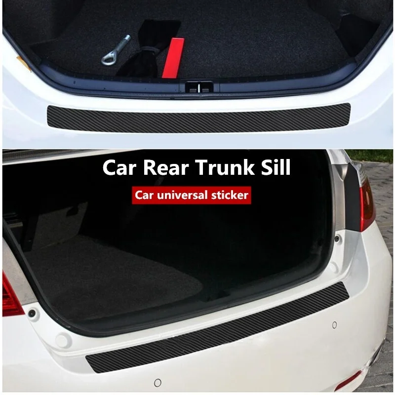 Car Rear Trunk Sill Plate Bumper Guard Protector Carbon Fiber Pad Cover Car Door Sill Bumper Sticker
Car Rear Trunk Sill Plate Bumper Guard Protector Carbon Fiber Pad Cover Car Door Sill Bumper Sticker