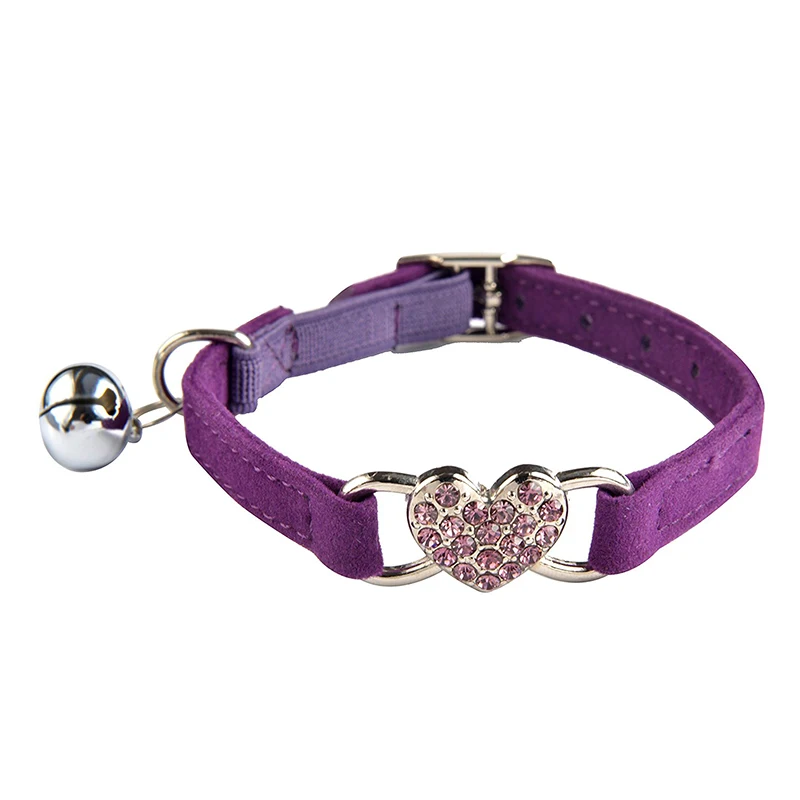 Soft Velvet Dog Collar Love Heart&Bells Jewelry Decorative Fashion Pet Collars for Small dogs Puppy Cat Supplies Dog Accessories
Soft Velvet Dog Collar Love Heart&Bells Jewelry Decorative Fashion Pet Collars for Small dogs Puppy Cat Supplies Dog Accessories