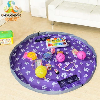 Kid Drawstring Storage Bag Portable Oxford Cloth Bag Round Play Mat Toy Organizer Box Children Quick Collect Collection Pad 
Kid Drawstring Storage Bag Portable Oxford Cloth Bag Round Play Mat Toy Organizer Box Children Quick Collect Collection Pad