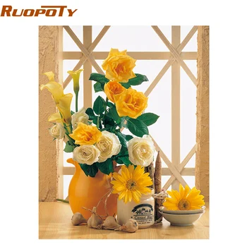 RUOPOTY Yellow Sunset Flower Diy Painting By Numbers Kits Wall Art Acrylic Paint On Canvas Home Decor Hand Pained Wall Artwork
RUOPOTY Yellow Sunset Flower Diy Painting By Numbers Kits Wall Art Acrylic Paint On Canvas Home Decor Hand Pained Wall Artwork