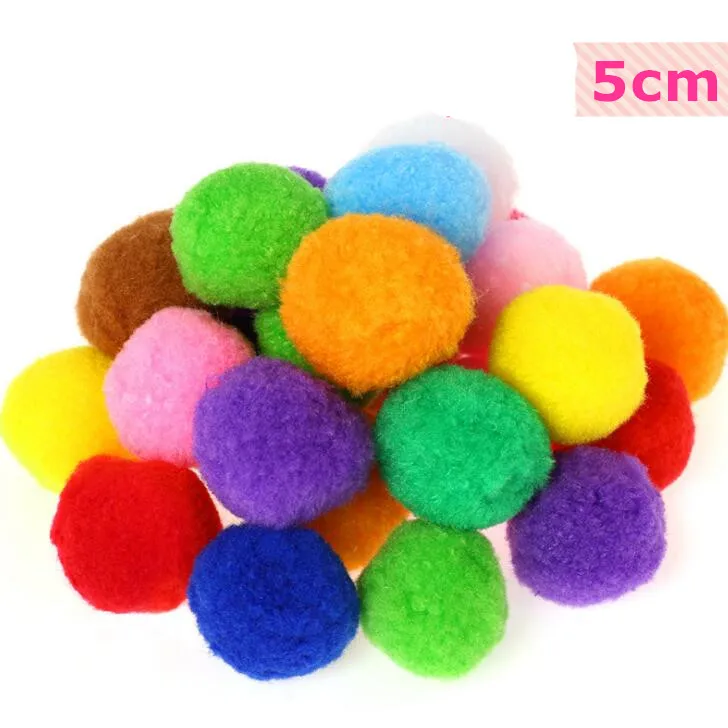 12pcs Lot 5cm color large size ball 50mm16 color children's Handmade Mao ball kindergarten creative DIY egg pomp ball BS104
12pcs Lot 5cm color large size ball 50mm16 color children's Handmade Mao ball kindergarten creative DIY egg pomp ball BS104