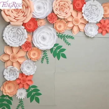 FENGRISE 1 Pcs 30 40cm Paper Fabric Flowers Decorative Artificial Peony Wedding Flower Wedding Decoration DIY Crafts Baby Shower
FENGRISE 1 Pcs 30 40cm Paper Fabric Flowers Decorative Artificial Peony Wedding Flower Wedding Decoration DIY Crafts Baby Shower