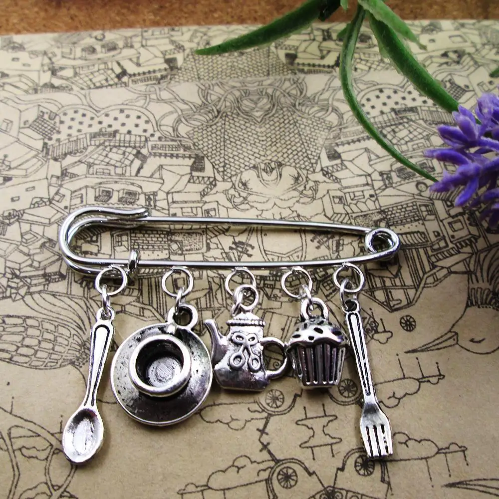 Afternoon Tea Pin Brooch Inspirational Gift for Her Vintage Brooch Wedding Gifts Tea Gifts Teacher Gifts Shawl Pin
Afternoon Tea Pin Brooch Inspirational Gift for Her Vintage Brooch Wedding Gifts Tea Gifts Teacher Gifts Shawl Pin