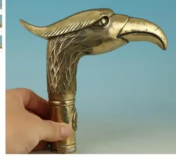 100% brass Pure Copper Brass Grandpa Good Lucky Old Asian Chinese Handmade Carved Parrot Collect Statue Walking Stick Head
100% brass Pure Copper Brass Grandpa Good Lucky Old Asian Chinese Handmade Carved Parrot Collect Statue Walking Stick Head