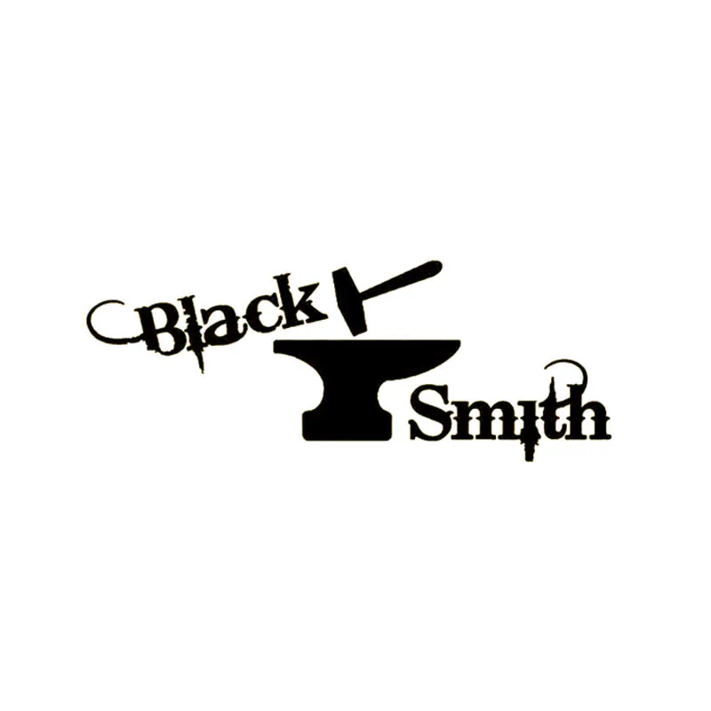16x6CM BLACKSMITH Metalsmith Farrier Anvil Chisel Horseshoe Wrought Vinyl Decal Car Sticker S8-0851
16x6CM BLACKSMITH Metalsmith Farrier Anvil Chisel Horseshoe Wrought Vinyl Decal Car Sticker S8-0851