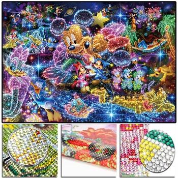 Full 5D Crystal Round Drill Diamond Painting "Dis Mouse" DIY Diamond Embroidery Cross Stitch Mosaic Rhinestone Decor
Full 5D Crystal Round Drill Diamond Painting "Dis Mouse" DIY Diamond Embroidery Cross Stitch Mosaic Rhinestone Decor