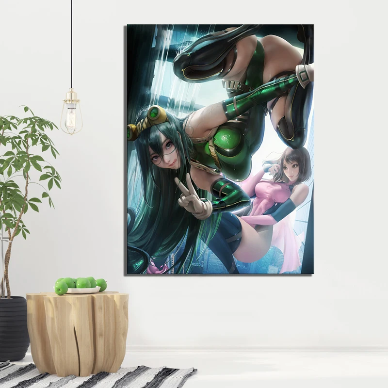 1 Piece HD Sexy Anime Girl Picture Anime Poster My Hero Academia Asui Tsuyu Picture Canvas Painting for Home Decor Wall Art
1 Piece HD Sexy Anime Girl Picture Anime Poster My Hero Academia Asui Tsuyu Picture Canvas Painting for Home Decor Wall Art