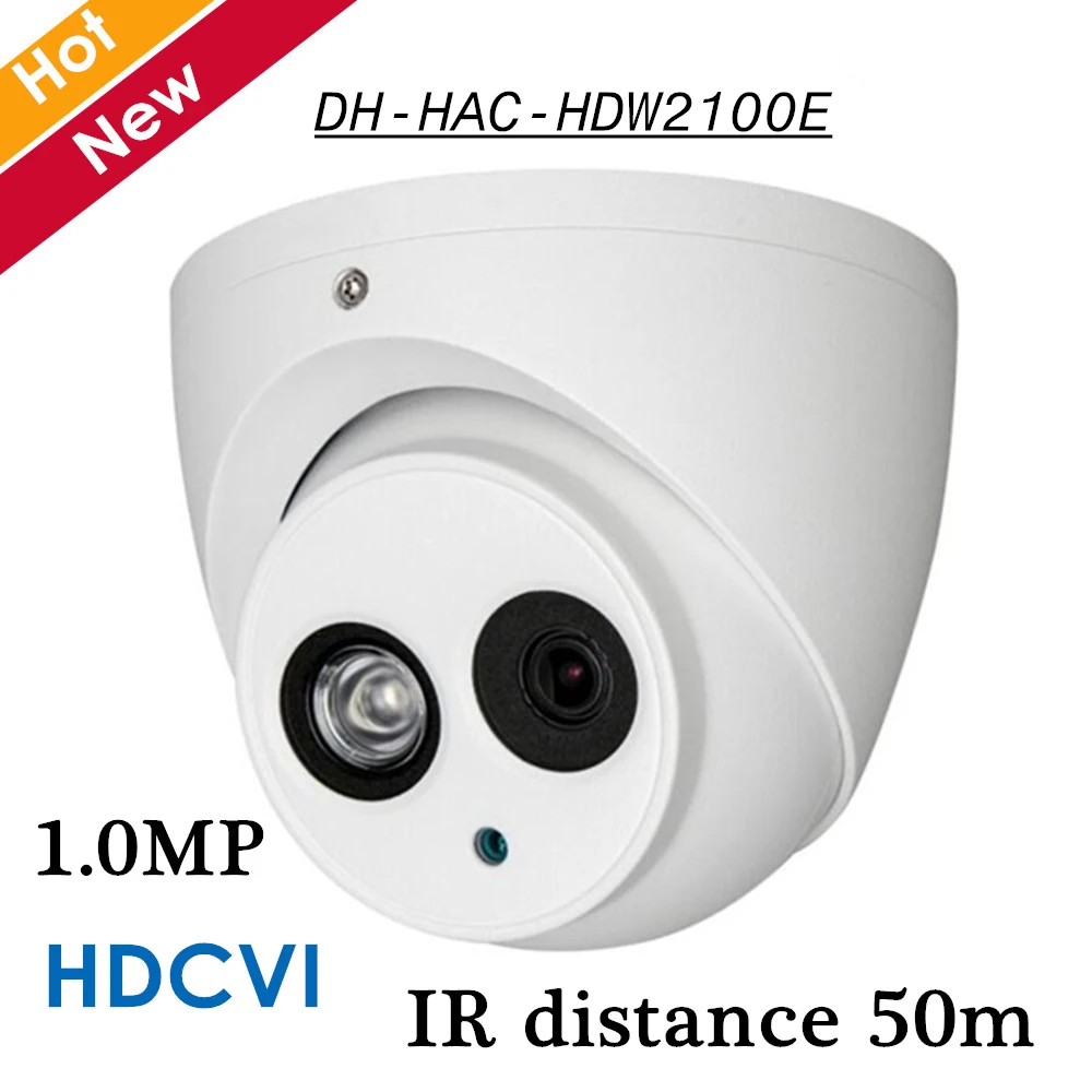 DH HDCVI Camera HAC-HDW2100E 1.0MP HD 720p Security Camera CMOS IR Night Vision Waterproof Outdoor cctv Dome Camera
DH HDCVI Camera HAC-HDW2100E 1.0MP HD 720p Security Camera CMOS IR Night Vision Waterproof Outdoor cctv Dome Camera