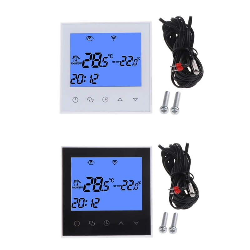 WiFi Thermostat Remote Control Electric Floor Heating System 12/16A Touch Screen
WiFi Thermostat Remote Control Electric Floor Heating System 12/16A Touch Screen