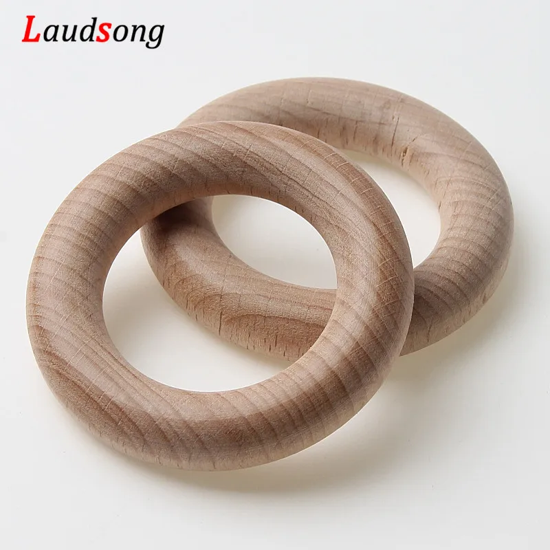 5Pcs 40mm/55mm Beech Wooden Rings Beads Wooden Baby Teethers Baby Accessories For Baby Necklace Bracelet Making
5Pcs 40mm/55mm Beech Wooden Rings Beads Wooden Baby Teethers Baby Accessories For Baby Necklace Bracelet Making