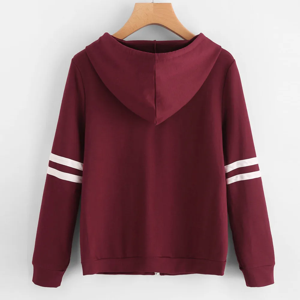 FEITONG 2018 NEW Women Autumn Winter Clothing Zipper Warm Hoodie Sweatshirt Jumper Top Hooded Jacket Coat Long sleeve
FEITONG 2018 NEW Women Autumn Winter Clothing Zipper Warm Hoodie Sweatshirt Jumper Top Hooded Jacket Coat Long sleeve