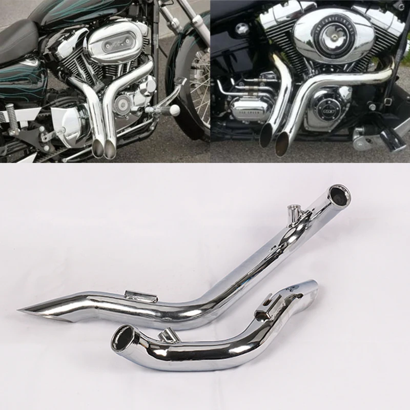 1.75" Motorcycle Steel Drag Pipe Exhaust For Harley Softail Sportster 883 1200 Custom Forword Control Dyna Touring Electra Glide
1.75" Motorcycle Steel Drag Pipe Exhaust For Harley Softail Sportster 883 1200 Custom Forword Control Dyna Touring Electra Glide