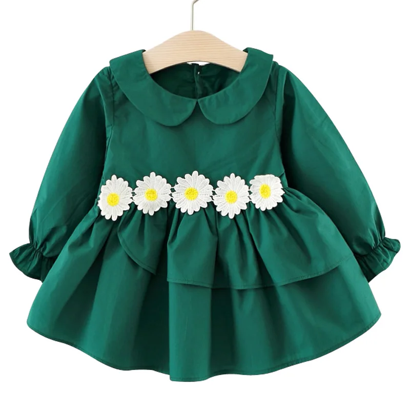 Flower Kids Girl Dress for Baby Toddler Children Long Sleeve Child Clothing Girls Princess Floral Clothes 0-3.5 Years
Flower Kids Girl Dress for Baby Toddler Children Long Sleeve Child Clothing Girls Princess Floral Clothes 0-3.5 Years