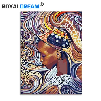 ROYALDREAM African Woman Abstract Painting Diy Digital Painting By Numbers Modern Wall Art Picture For Home Wall Artwork
ROYALDREAM African Woman Abstract Painting Diy Digital Painting By Numbers Modern Wall Art Picture For Home Wall Artwork