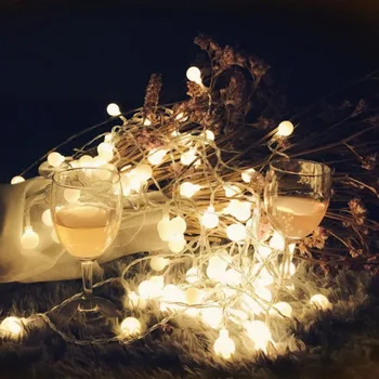 Ball Shape Battery Power Flexible Fairy String Light Wall Window Garden Christmas Decoration Party Outdoor Indoor String Lamp
Ball Shape Battery Power Flexible Fairy String Light Wall Window Garden Christmas Decoration Party Outdoor Indoor String Lamp