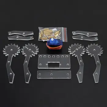 Acrylic Robot Claw Manipulator Arm SG90 Servos Smart Gripper for Arduino DIY Toys For Boy Remote Control Parts
Acrylic Robot Claw Manipulator Arm SG90 Servos Smart Gripper for Arduino DIY Toys For Boy Remote Control Parts