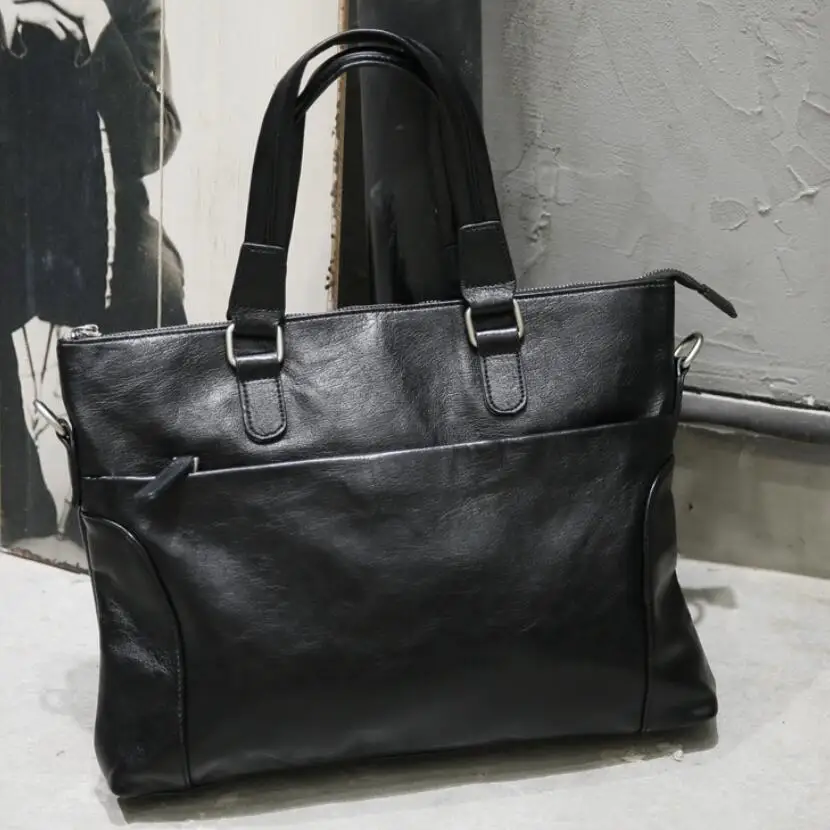 New Black PU leather Men Handbags Briefcases Shoulder Bags Laptop Tote Male Crossbody Messenger Purse Handbags Business Work Bag
New Black PU leather Men Handbags Briefcases Shoulder Bags Laptop Tote Male Crossbody Messenger Purse Handbags Business Work Bag