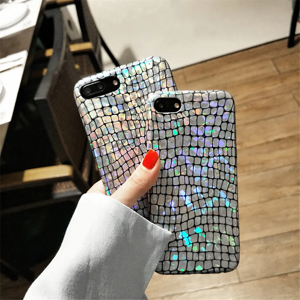 Ayeena Crocodile Skin Pattern Soft Case For iPhone X 6 6plus 7 7plus 8 8plus Bling bling Sparkle Capas Covers Girly Lazer Fundas
Ayeena Crocodile Skin Pattern Soft Case For iPhone X 6 6plus 7 7plus 8 8plus Bling bling Sparkle Capas Covers Girly Lazer Fundas