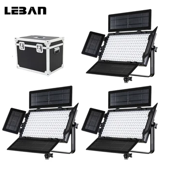 Falcon Eyes 3pcs LP-2005TD LED Video Light 100W 200pcs LEDs Color Temperature Adjustable DMX System with Aluminum Carry Case
Falcon Eyes 3pcs LP-2005TD LED Video Light 100W 200pcs LEDs Color Temperature Adjustable DMX System with Aluminum Carry Case
