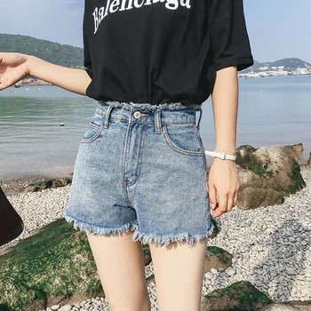 2019 Summer Women Shorts Fashion New Large size Loose High waist Female Denim Shorts Thin Ladies Wide leg Short Pants
2019 Summer Women Shorts Fashion New Large size Loose High waist Female Denim Shorts Thin Ladies Wide leg Short Pants