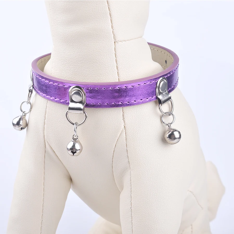 Bells Cat Collar Red Pink Purple Pu Leather Puppy Pet Cat Neck Strap For Small Cats Adjustable Pet Products
Bells Cat Collar Red Pink Purple Pu Leather Puppy Pet Cat Neck Strap For Small Cats Adjustable Pet Products