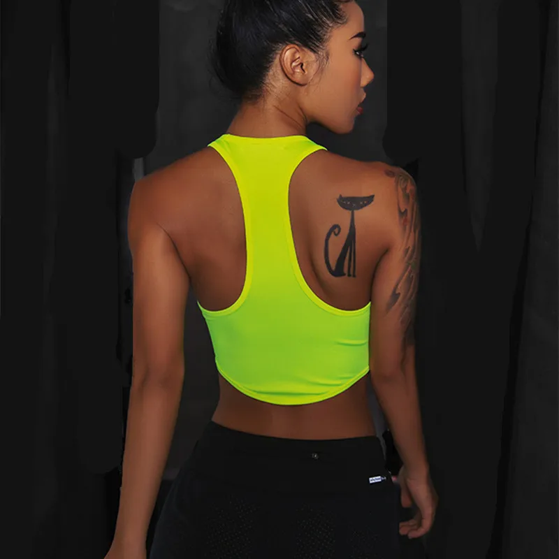 CretKoav Slim Stretch Yoga Sports Vest Solid Color Crop Top Quick-Drying Fitness Tank Women Sleeveless Short Style Gym Top
CretKoav Slim Stretch Yoga Sports Vest Solid Color Crop Top Quick-Drying Fitness Tank Women Sleeveless Short Style Gym Top