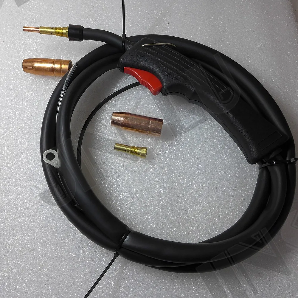 2.5 meters OEM Tweco Style Mig Torch with Gas Value for MIG-130 Welder 100AF Gun | Инструменты