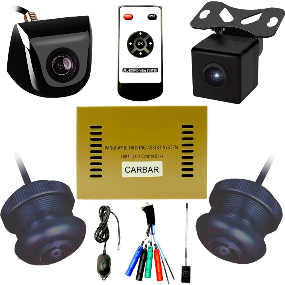 360° Around View Monitor AVM System Surveillance Panoramic Security Camera Video DVR Recorder
360° Around View Monitor AVM System Surveillance Panoramic Security Camera Video DVR Recorder