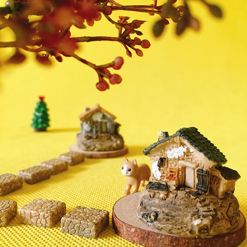5pcs*^*New arrival*^*/little house/miniatures cottage/shabby /cute/ fairy garden/gnome/moss terrarium home decor/crafts/H031
5pcs*^*New arrival*^*/little house/miniatures cottage/shabby /cute/ fairy garden/gnome/moss terrarium home decor/crafts/H031