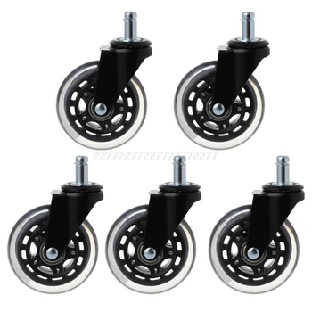 5Pcs 11x22mm Office Chair Wheels Wivel Rubber Caster Wheel Safe Rolling Caster Replacements For Home Furniture Je13 19 Dropship
5Pcs 11x22mm Office Chair Wheels Wivel Rubber Caster Wheel Safe Rolling Caster Replacements For Home Furniture Je13 19 Dropship