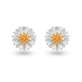 Wholesales Jewelry Stud Daisy Earrings Stud for Women Lovely Jewelry Sterling Silver Earrings Stud Wedding Gift
Wholesales Jewelry Stud Daisy Earrings Stud for Women Lovely Jewelry Sterling Silver Earrings Stud Wedding Gift
