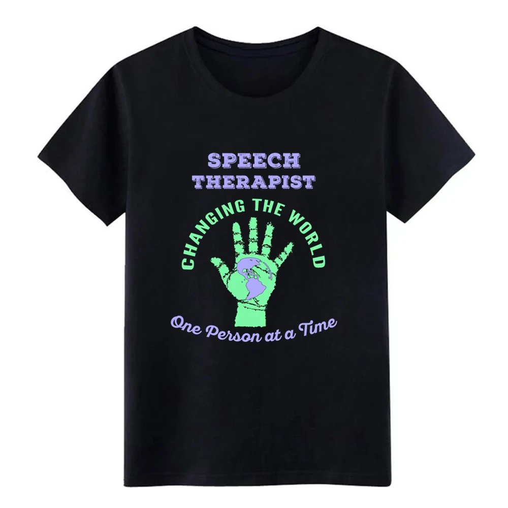 Men's Speech Therapist Changing the World ST Therapy t shirt Design Short Sleeve size S-3xl Normal Gift New Fashion Spring shirt
Men's Speech Therapist Changing the World ST Therapy t shirt Design Short Sleeve size S-3xl Normal Gift New Fashion Spring shirt