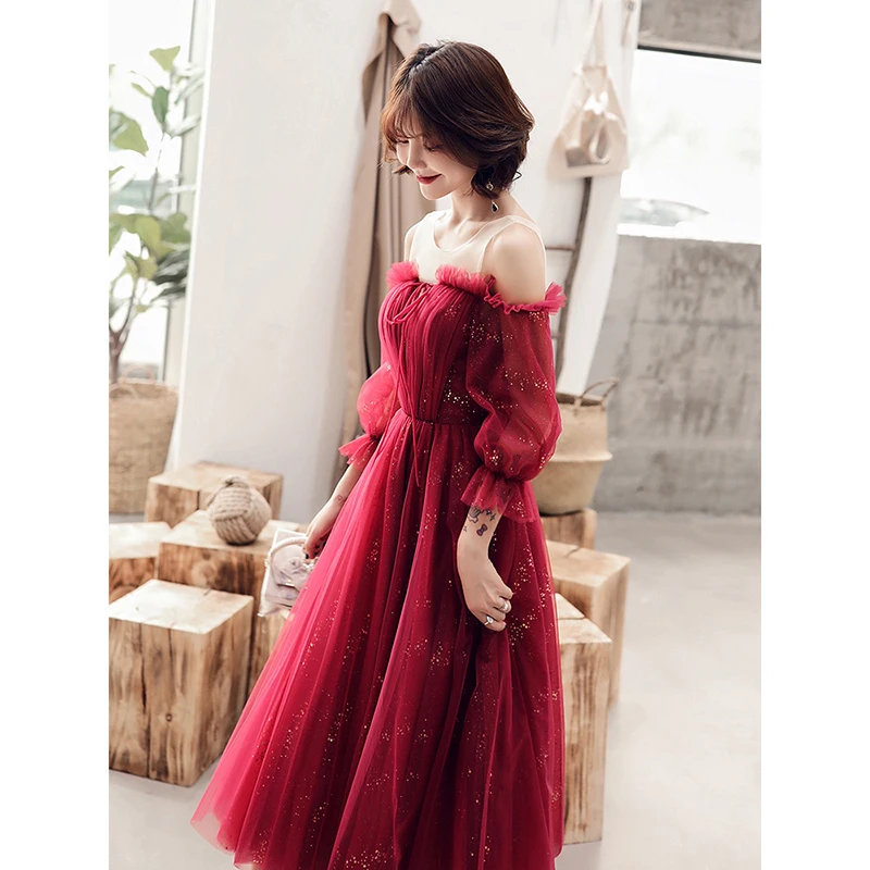 Women Dress 2019 New Slash Neck Female Party Dress Ladies Elegant Red Bandage Dress Slim Summer Dress Long Dress vestidos
Women Dress 2019 New Slash Neck Female Party Dress Ladies Elegant Red Bandage Dress Slim Summer Dress Long Dress vestidos