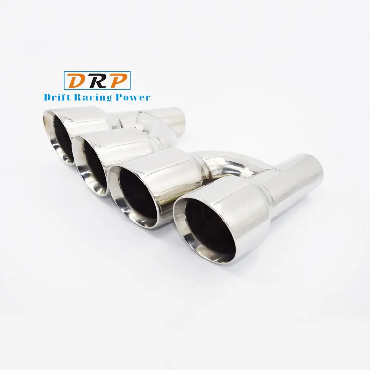 one pair 1 to 2(four out) Car Rear Exhaust Tail Muffler Tip Stainless Steel Pipe fit For Audi A4 A5 A6 A7 Upgrate to S4 S5 S6 S7
one pair 1 to 2(four out) Car Rear Exhaust Tail Muffler Tip Stainless Steel Pipe fit For Audi A4 A5 A6 A7 Upgrate to S4 S5 S6 S7