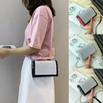 NoEnName Fashion Women Bling Sequin Leather Handbag Shoulder Lady Cross Body Bag Tote Messenger Satchel Purse
NoEnName Fashion Women Bling Sequin Leather Handbag Shoulder Lady Cross Body Bag Tote Messenger Satchel Purse