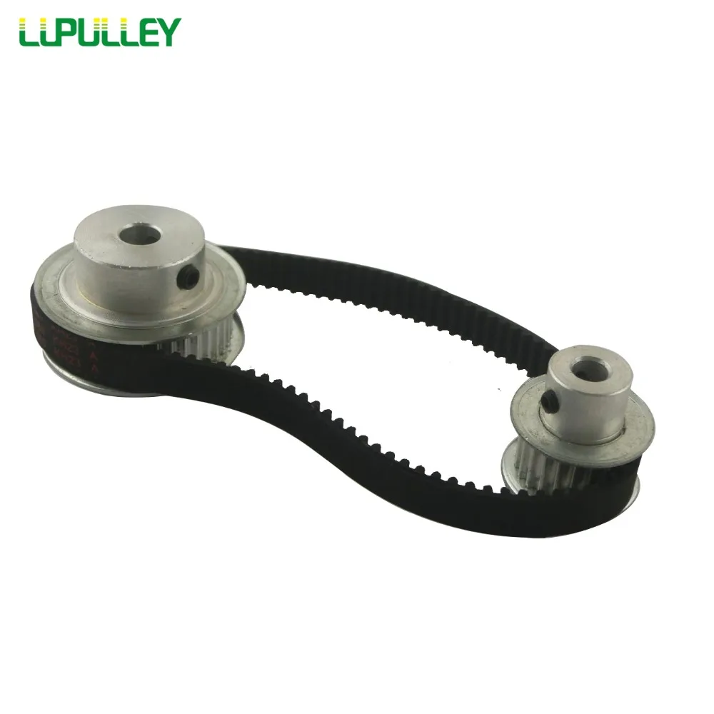 Зубчатый ремень LUPULLEY HTD зубчатый шкив 3 м набор для замедления (1:2) 20T 40T детали