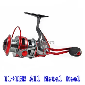 CATKING ACE40-11+1BB / 5.1:1 Ultra-Light Full Metal Spinning Reel Waterproof Hi Speed Ratio Fresh And Salt Water Wheel
CATKING ACE40-11+1BB / 5.1:1 Ultra-Light Full Metal Spinning Reel Waterproof Hi Speed Ratio Fresh And Salt Water Wheel