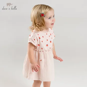 DB9951 dave bella summer baby girl's princess cute bow dress children party dress kids infant strawberry print lolita clothes
DB9951 dave bella summer baby girl's princess cute bow dress children party dress kids infant strawberry print lolita clothes