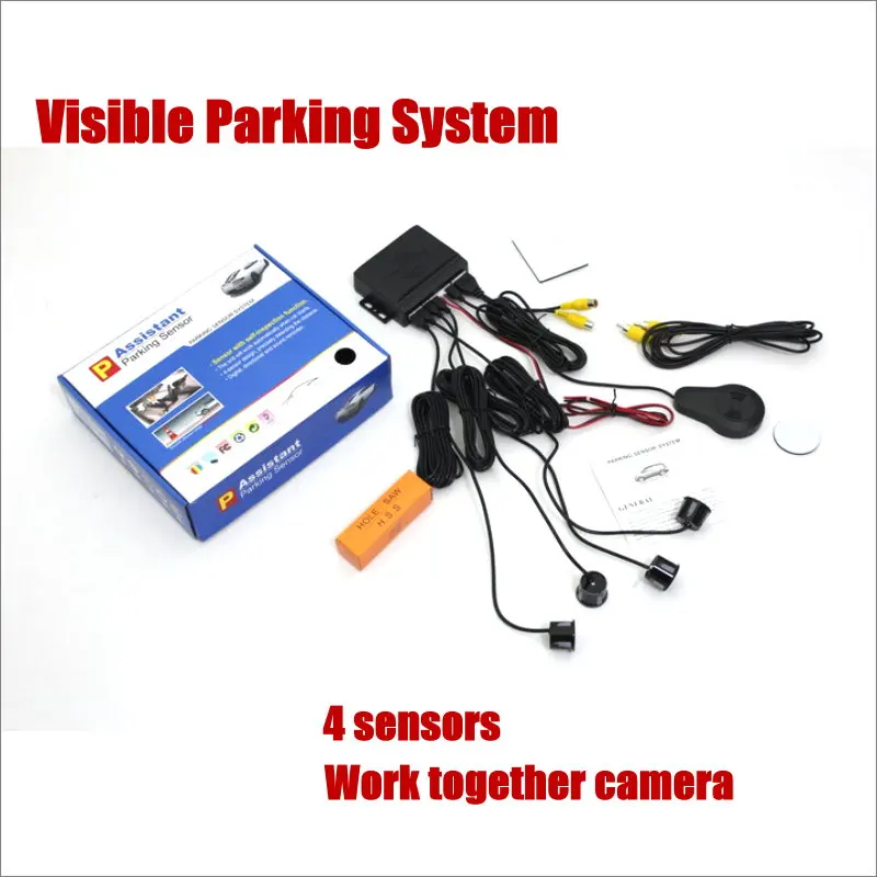 Liislee Car Parking Sensor System / 4 Sensors Model & Visual & BIBI Alarm For Connecting Reverse Camera Work Together
Liislee Car Parking Sensor System / 4 Sensors Model & Visual & BIBI Alarm For Connecting Reverse Camera Work Together