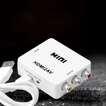 2019 Mini HDMI to AV 3RCA Converter High Definition Plug-and-play Audio Video Adapter Cable 
2019 Mini HDMI to AV 3RCA Converter High Definition Plug-and-play Audio Video Adapter Cable
