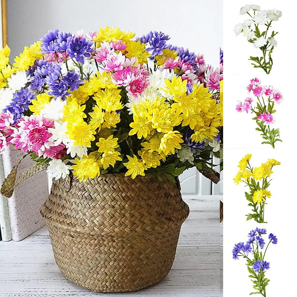 30# Beautiful Simulation Flower 1Pc Artificial Chrysanthemum Garden Fake Flower DIY Wedding Party Home Decor 18.5"
30# Beautiful Simulation Flower 1Pc Artificial Chrysanthemum Garden Fake Flower DIY Wedding Party Home Decor 18.5"