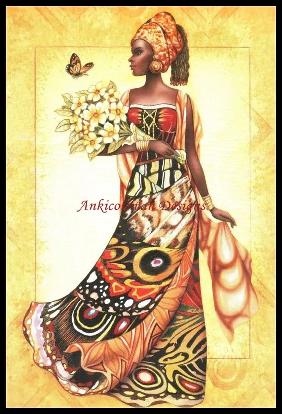 Embroidery Counted Cross Stitch Kits Needlework - Crafts 14 ct DMC Color DIY Arts Handmade Decor - African Woman
Embroidery Counted Cross Stitch Kits Needlework - Crafts 14 ct DMC Color DIY Arts Handmade Decor - African Woman
