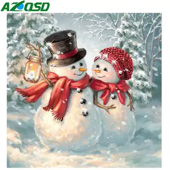 AZQSD Diamond Painting Christmas Diamond Mosaic Cartoon Cross Stitch Kits Diamond Embroidery Snowman Full Square Needlework
AZQSD Diamond Painting Christmas Diamond Mosaic Cartoon Cross Stitch Kits Diamond Embroidery Snowman Full Square Needlework