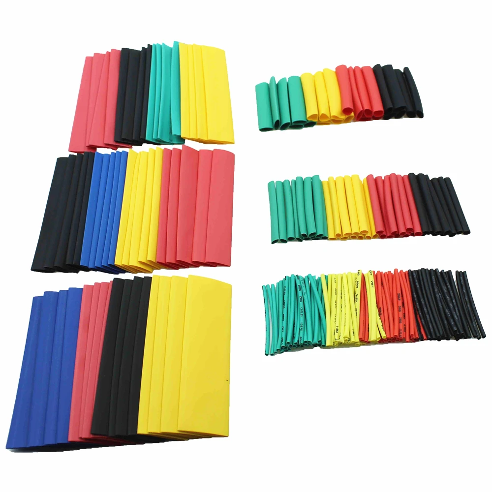 328Pcs/set Sleeving Wrap Wire Car Electrical Cable Tube kits Heat Shrink Tube Tubing Polyolefin 8 Sizes Mixed Color
328Pcs/set Sleeving Wrap Wire Car Electrical Cable Tube kits Heat Shrink Tube Tubing Polyolefin 8 Sizes Mixed Color