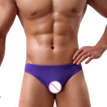 8 Colors New Style Men's Ice Silk Briefs Shorts Men Cool Underwear Seamless Briefs Panties Male Solid Shorts Underpants
8 Colors New Style Men's Ice Silk Briefs Shorts Men Cool Underwear Seamless Briefs Panties Male Solid Shorts Underpants