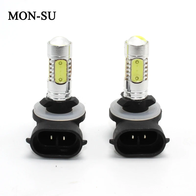 MON-SU 2pcs H27/880/881 Fog Light LED Bulbs 7.5W High Power Daytime Running Lights Fog Lamps White Lighting DC 12V 6000K
MON-SU 2pcs H27/880/881 Fog Light LED Bulbs 7.5W High Power Daytime Running Lights Fog Lamps White Lighting DC 12V 6000K