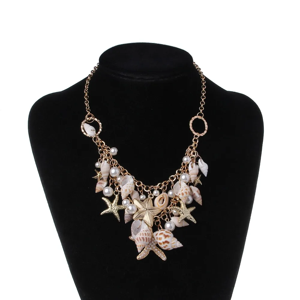 JAVRICK Sea Shell Faux Pearl Collar Bib Statement Chunky Necklace Pendant/Earring/Bracelets Women
JAVRICK Sea Shell Faux Pearl Collar Bib Statement Chunky Necklace Pendant/Earring/Bracelets Women