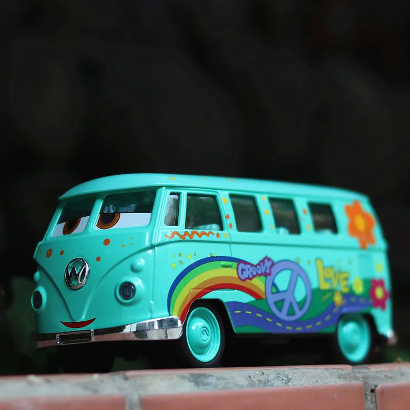 Kawaii Die-cast Alloy Pull Back Cartoon Racing Cars 2 1:32 VW Fillmore Bus With Sound Light
Kawaii Die-cast Alloy Pull Back Cartoon Racing Cars 2 1:32 VW Fillmore Bus With Sound Light